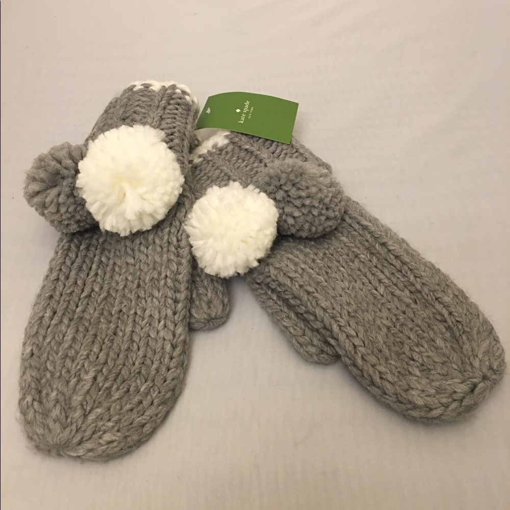 Kate Spade Knit Mittens